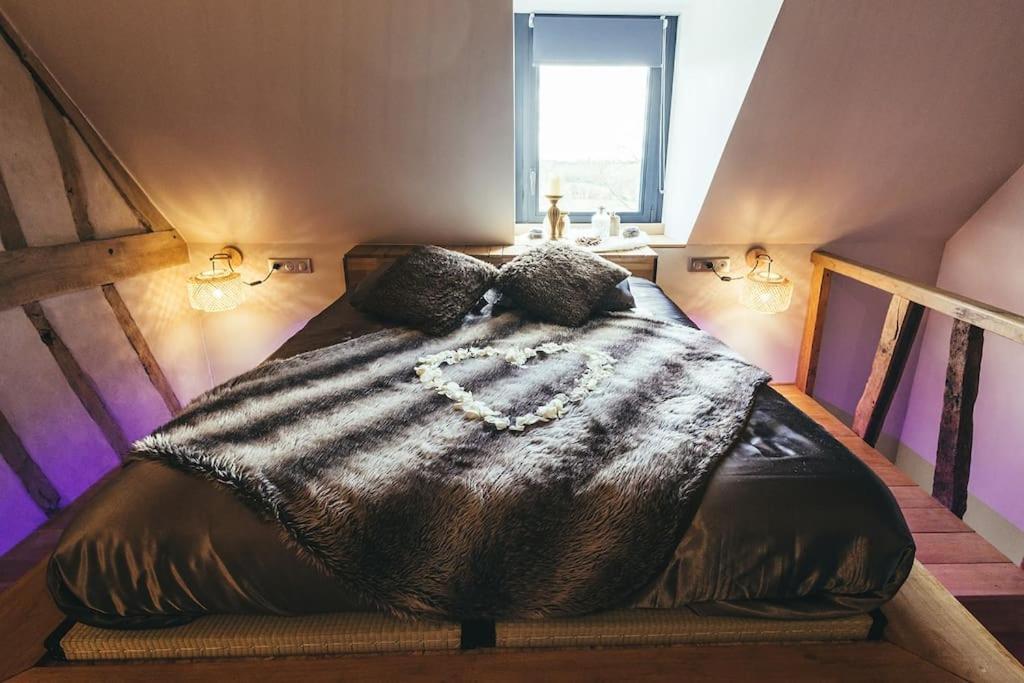Le Duplex De L'Etoile Home Cinema Jacuzzi Et Sauna Privatif Longmesnil Exteriör bild