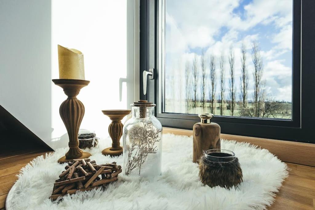 Le Duplex De L'Etoile Home Cinema Jacuzzi Et Sauna Privatif Longmesnil Exteriör bild