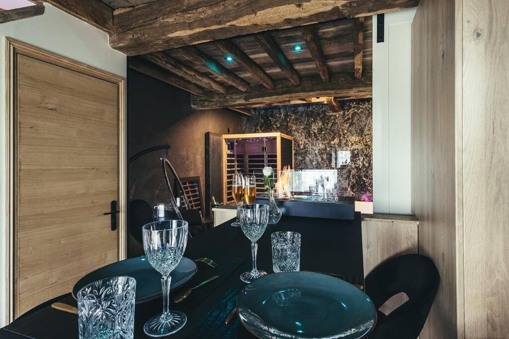 Le Duplex De L'Etoile Home Cinema Jacuzzi Et Sauna Privatif Longmesnil Exteriör bild